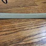 Ann Taylor  Faux Leather Brown Skinny Belt Women's Size M/L Photo 3