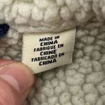 Levi's Levi’s Premium Blue Denim Sherpa Snap Button Long Trucker Jean Jacket Unisex S Photo 4