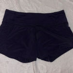 Lululemon  Navy Speed Up Shorts Photo 0