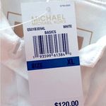 Michael Kors Point Collar Button Front Stretch Denim Jacket Size XL New w/Tag Photo 11