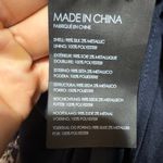 Club Monaco Tansa Dress in Deep Sapphire Blue Floral Metallic Pattern Sz 2 Photo 14