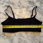 Quince NIB  Women's Organic Cotton Scoop Bralette (2-pack) Black M Photo 6