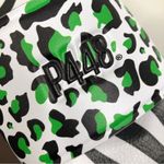 P448 NEW Super Water Resistant Slide Sandals in Zebra Green Leopard Size 37/US 7 Photo 2