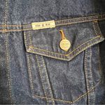 Vintage Star Blue Women's Denim Jean Jacket Size M Long Sleeve Logo Buttons Size M Photo 11