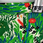 Vintage David Smith Farming Harvesting All Over Print Art to Wear Wrap Skirt Green Size 8 Photo 5