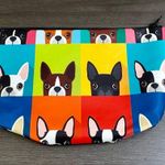 Boxer Puppy Dog Cosmetic Bag NWT Red Photo 1