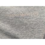 Outdoor Voices  Move Free Heather Grey Crop Top Cutout Activewear Medium Photo 2