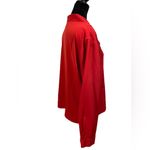 Bonworth Vintage Red Romantic Cottagecore Whimsygoth Tulip Floral Appliqué Top Photo 4