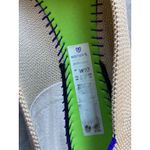 Rothy's The Point Flat Shoes Beige Knit Blue Trim Womens Size W10 Photo 8