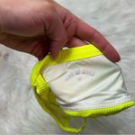 Year of Ours Ribbed Bralette and Football Shorts in Highlighter Yellow Size XS Photo 7