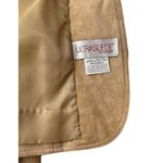 Vintage Womens Adolph Schuman for Lilli Ann Tan Ultra Suede Blazer Skirt Suit S Photo 7