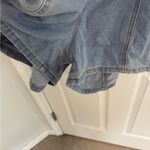 Women's Light Blue Denim Romper Size L Photo 4