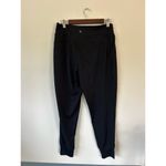 Lole  Womens black joggers size M elastic waist cuffed at hem super soft Photo 3