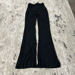 SKIMS  Black Ribbed Lounge Pants Size Large Photo 2