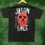 Bloody Disgusting x Friday the 13th Mineral Wash T-Shirt Size Large Photo 0