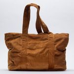 ZARA corduroy shopper bag (new with tag) Photo 0