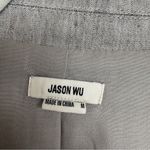 Jason Wu - Linen Sleeveless Blazer Wrap Dress Button Front, NWT Size M Photo 8