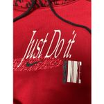 Nike  Red Just Do It Hoodie‎ Small Photo 1