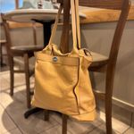 Banana Republic  Elegant Tan Leather Tote Bag Photo 1