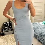 H:ours Blue Midi Dress Photo 2