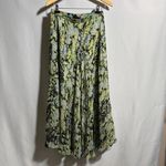 Coldwater Creek Reversible Floral Maxi Skirt Chiffon Boho Whimsigoth Fairy Retro Prairie Sz M Photo 1
