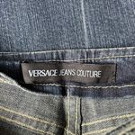 Versace Jeans Couture 90s vintage denim whiskered straight leg jeans size 24 Photo 8