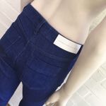 Victoria Beckham Cropped Mid-Rise Bootcut Jeans Denim Pants Size 25 Photo 9