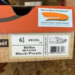 NWT: Propet Women’s black & purple Billie shoes size 6.5 Photo 2
