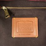 Coach 1941 Troupe Tote Colorblock in Vintage Mauve Brown Burgundy Satchel Photo 9