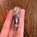 Artisan  Handcrafted Buffalo Jasper Wire-wrapped Pendant Photo 1