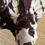 Young Fabulous and Broke Blouse Women’s Size Small S Maroon Tie Dye Blouse Photo 2