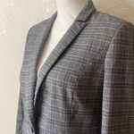 RW & Co Women’s Grey/blue one button Blazer size 8‎ Gray Photo 1