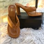 Pretty Little Thing New in Box Trendy Round Toe Quilted Cylinder Heeled Sandal Photo 1