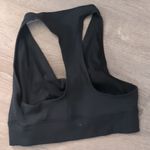 Aerie  offline black ribbed sports bra size large Photo 2