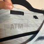 ATM Cotton striped acid wash long sleeve t Photo 2