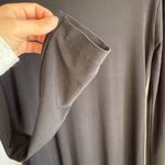 Kamali Kulture Black Slinky Long Sleeve Full Length Maxi Dress Womens L Classic Size L Photo 1