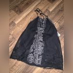 Anna Sui Lace  black halter top 269$ designer y2k boho spring rare classic blouse Photo 1