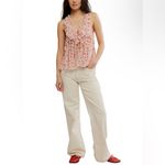 Free People 
Women's Fearless Tie-Front Knit Tank Top Photo 2