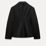 ZARA NWT Blazer large buttons - ZW Collection Wool Blend Bloggers Fave Photo 7