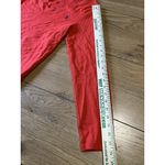 Ralph Lauren Sport Size Large V Neck Red Cotton Sweater Preppy Staple Designer Photo 9