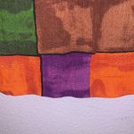 Platinum Dorothy Schoelen 90s Colorblock Skirt Vintage Pencil Skirt Rainbow Grid Photo 2