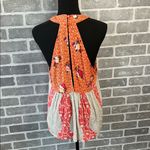 Free People Dream Darlin Floral Patchwork Tank Top Size Small EUC Photo 6