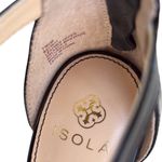 Isola EUC  Leather Bevin Mesh Heels Black Patent Size 7.5 Photo 6