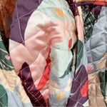 En Saison Floral Quilted Puff Sleeve Baby Doll Mini Dress Size Small NWT Blue Photo 5