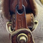 Dooney & Bourke white pebbled leather vintage tote bag Photo 12