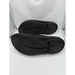 OOFOS OOahh Slide Black Sandals Mens Size 10 Womens Size 12 Unisex Shoes Photo 1