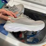 Hoka  Bondi 8 Gray and Pink Running Shoes
Size 9.5B Photo 9