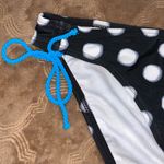 Hula Honey  Bikini Bottoms, black & white polka dot, size Large Photo 1