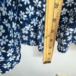 Old Navy Babydoll Sundress Women M Navy Blue White Daisy Floral Y2K Cottagecore Photo 5