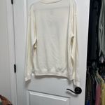 Urban Outfitters  Cream Top with Blue Butterfly Photo 3